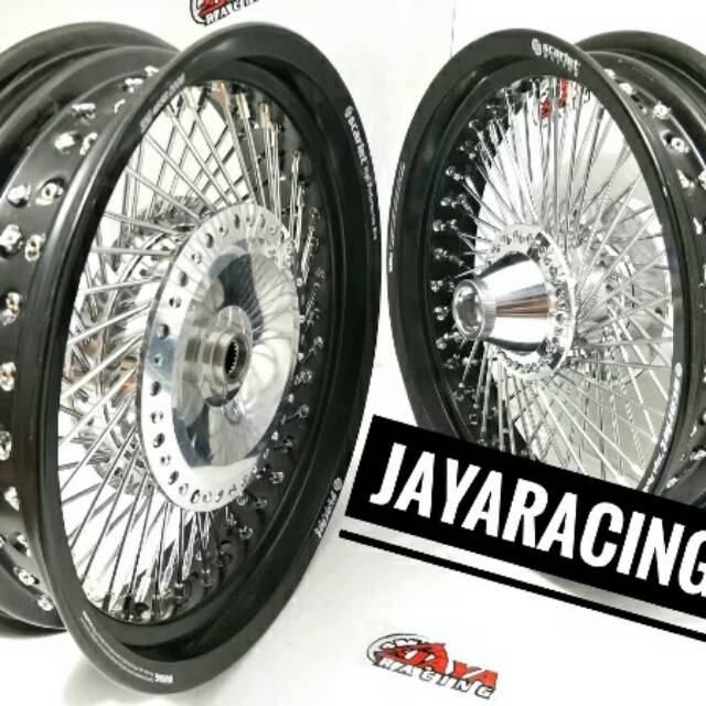 Velg Custom ring 14 L 350 300 Nmax Sepaket lngkap plus stel velg warna bisa reguest dll