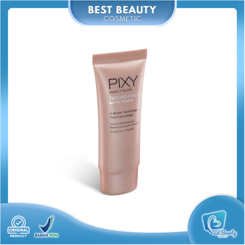 ★ BB ★ Pixy Make It Glow Techno Fixed Matte Primer - 101 Fair Beige