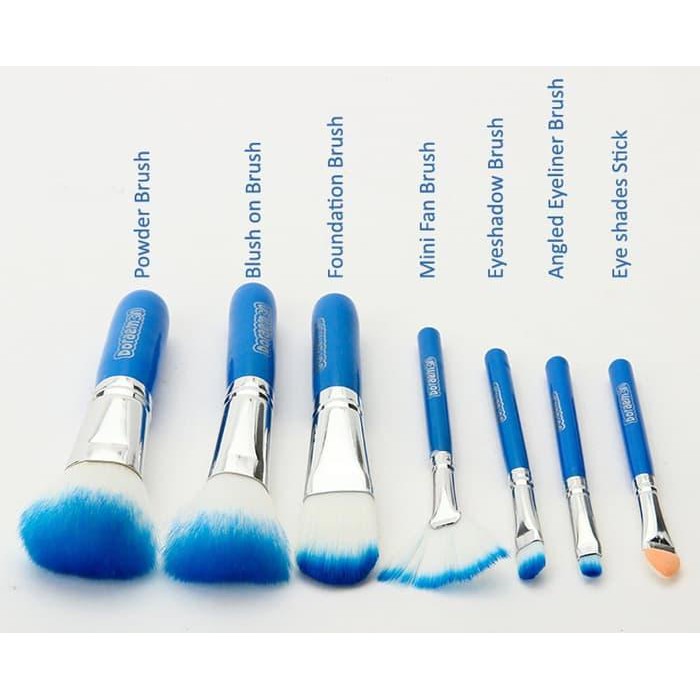 DORAEMON BRUSH KALENG 7 in 1 / make up brush / kuas doraemon