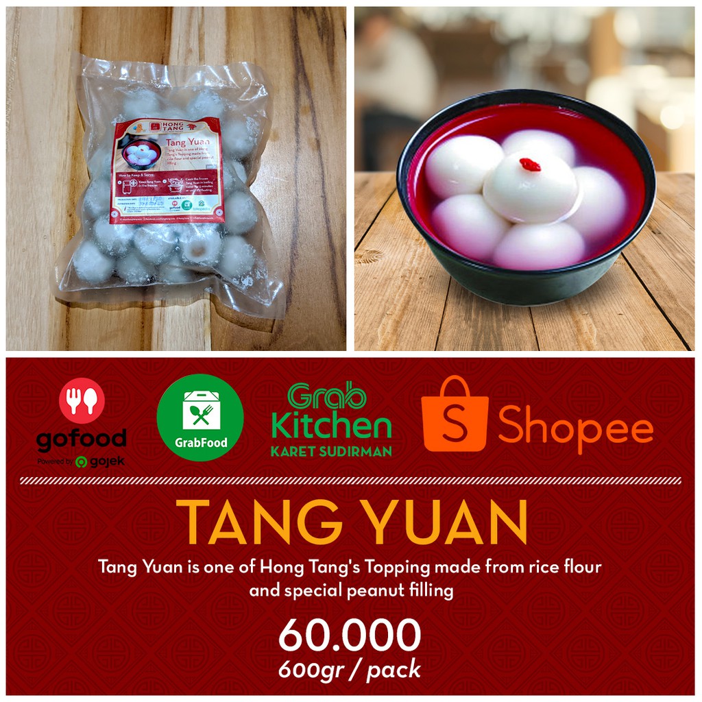 Jual Tang Yuan / Ronde Frozen Hong Tang | Shopee Indonesia