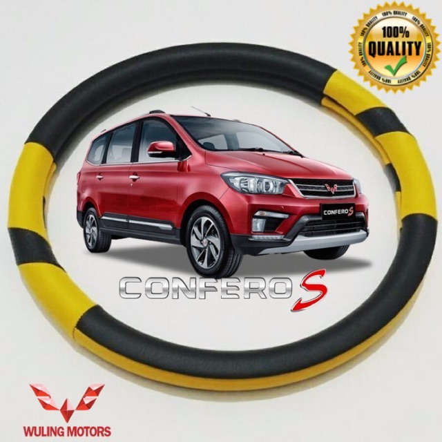 Aksesoris Sarung Stir Mobil Wuling Confero S