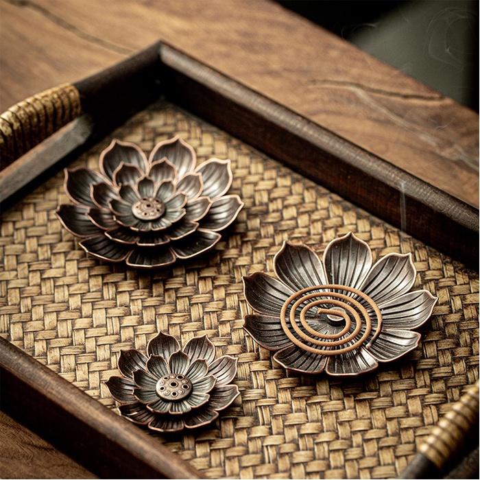 Tempat Dupa Gaharu Dupa Arab Tempat Bakar Dupa Lidi Model Bunga Lotus Canang Bali