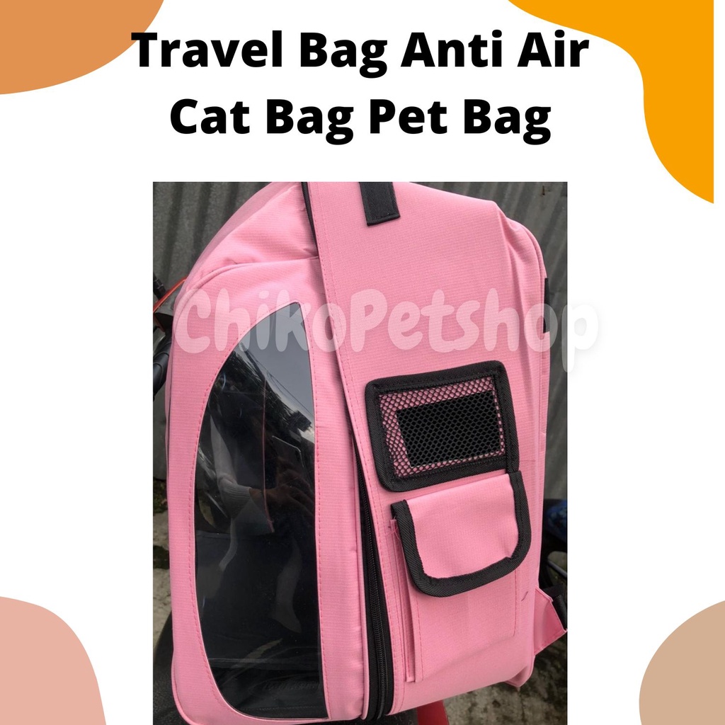 Tas Ransel Hewan kucing Travel Bag Nyaman dan Anti Air Cat Bag Pet bag