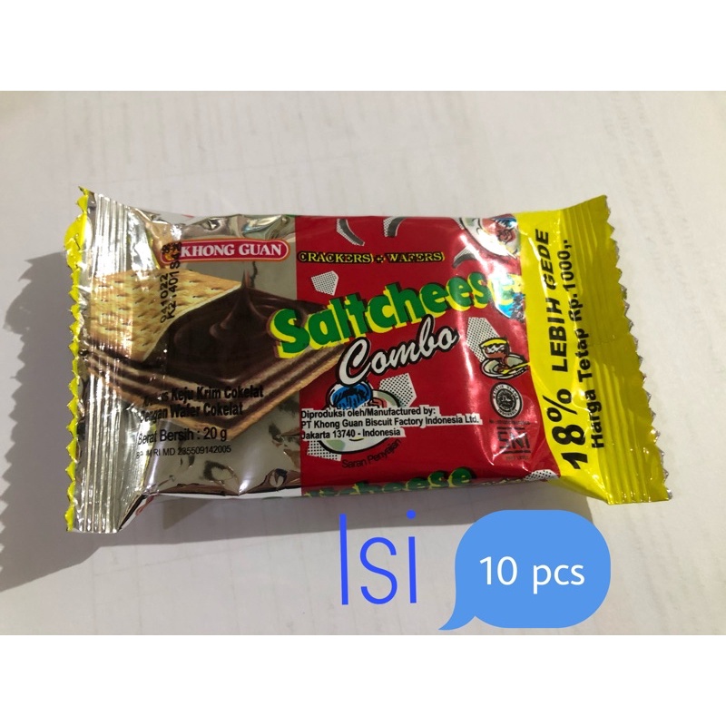 

READY | Saltcheese Combo 16 gram (1 pack isi 10 pcs)