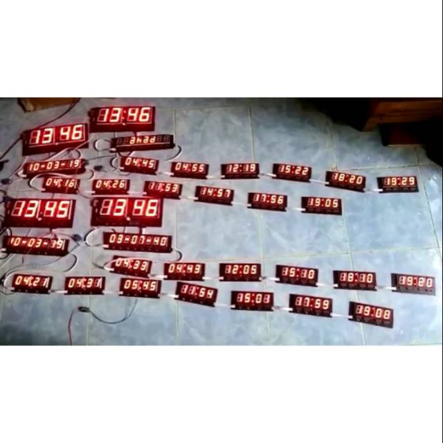 Controller JWS Modul Kit 7 Segment Standard Jadwal Sholat Digital Besar