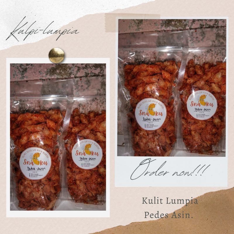 

Kulit Lumpia (KULPI) SNACKU kemasan Pouch