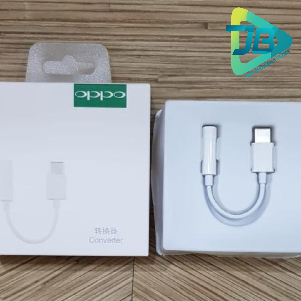 OPPO tipe c To 3.5mm adapter converter audio Jack 3.5mm adapter Headset tipe c adapter ori JB2493