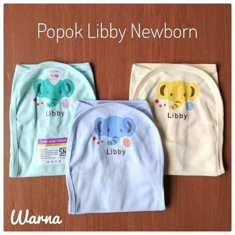 LIBBY Popok Kain motif &amp; Polos Warna 6 pcs