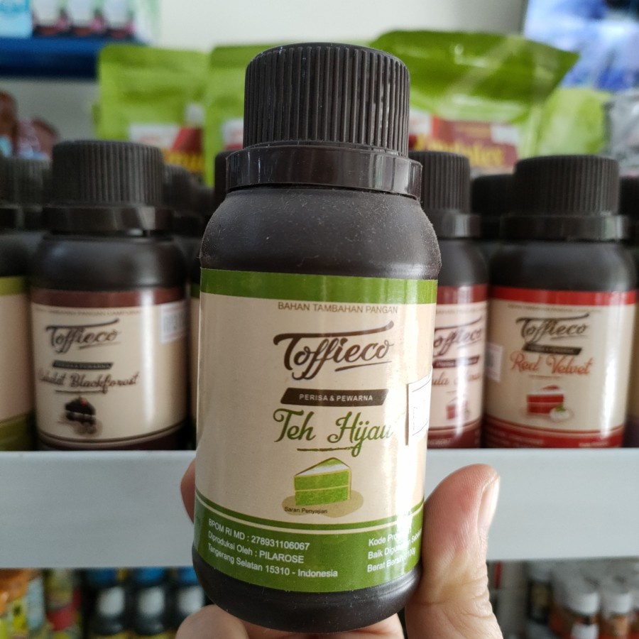 

Toffieco Tofieco Perisa Perasa Pewarna Teh Hijau Greentea Pasta 100g