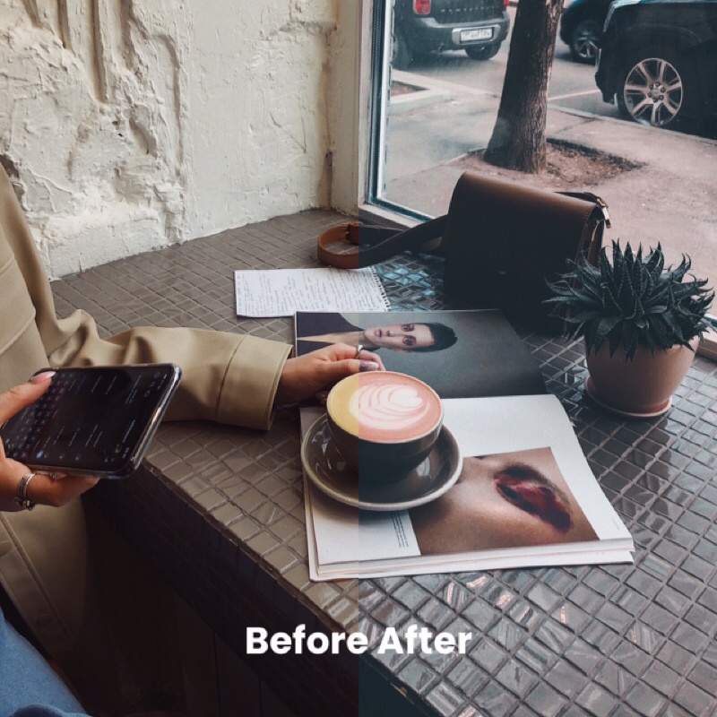 COFFEE TONE PRESET LIGHTROOM (iOS &amp; ANDROID)