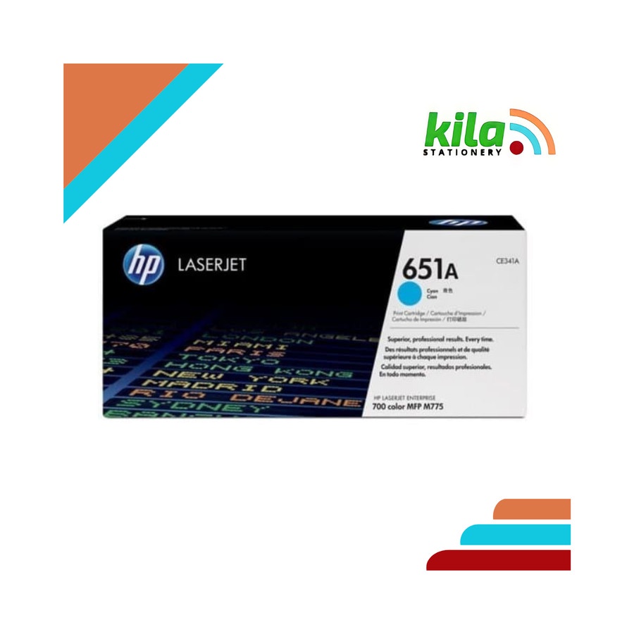Toner HP LaserJet 651 A ( CE341A ) Cyan = Enterprise 700 color M775dn, M775f, M775z, M775z+