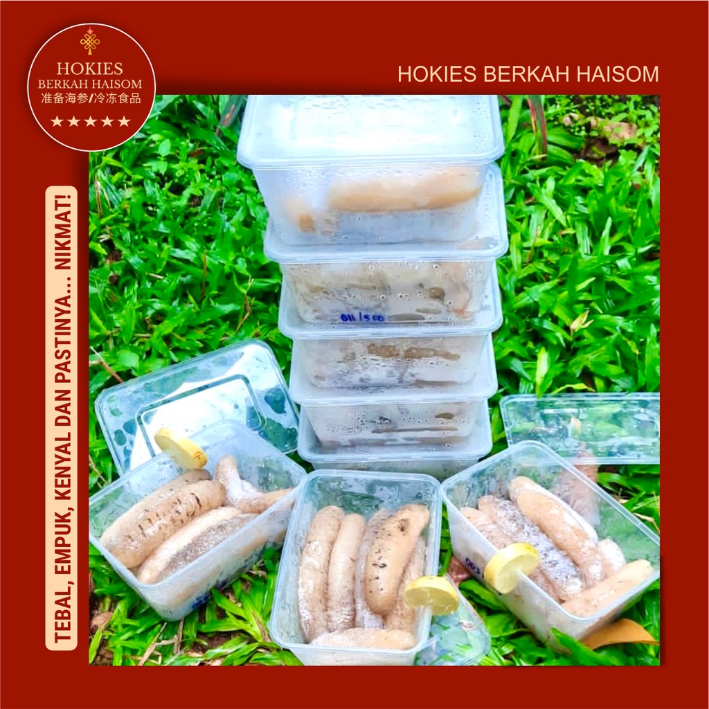 

Teripang/Haisom Gosok/Pasir Siap Masak/Saji