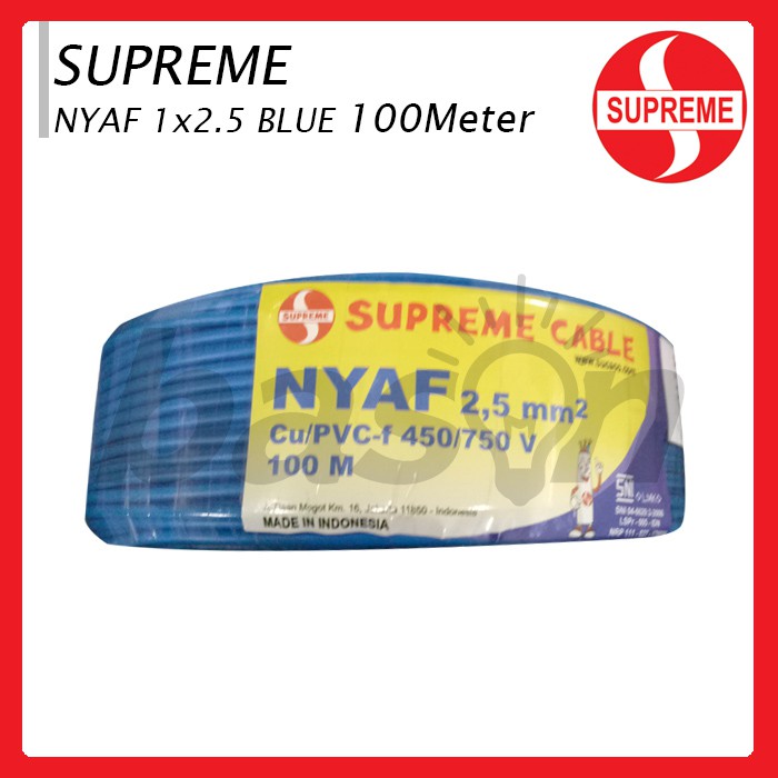 Supreme NYAF 1x2.5mm @ 100 Meter