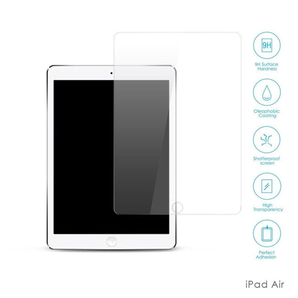 2 Pak Pelindung Layar Tempered Glass 9h 2.5d Untuk Tablet Ipad Air 4 10.9 2020