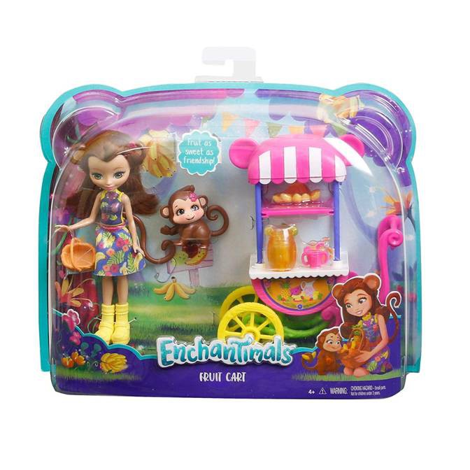 enchantimals fruit cart