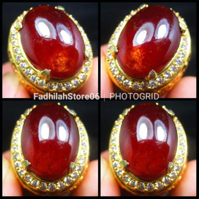 [COD] NATURAL RED GARNET SRILANKA OVAL CRYSTAL BIG SIZE