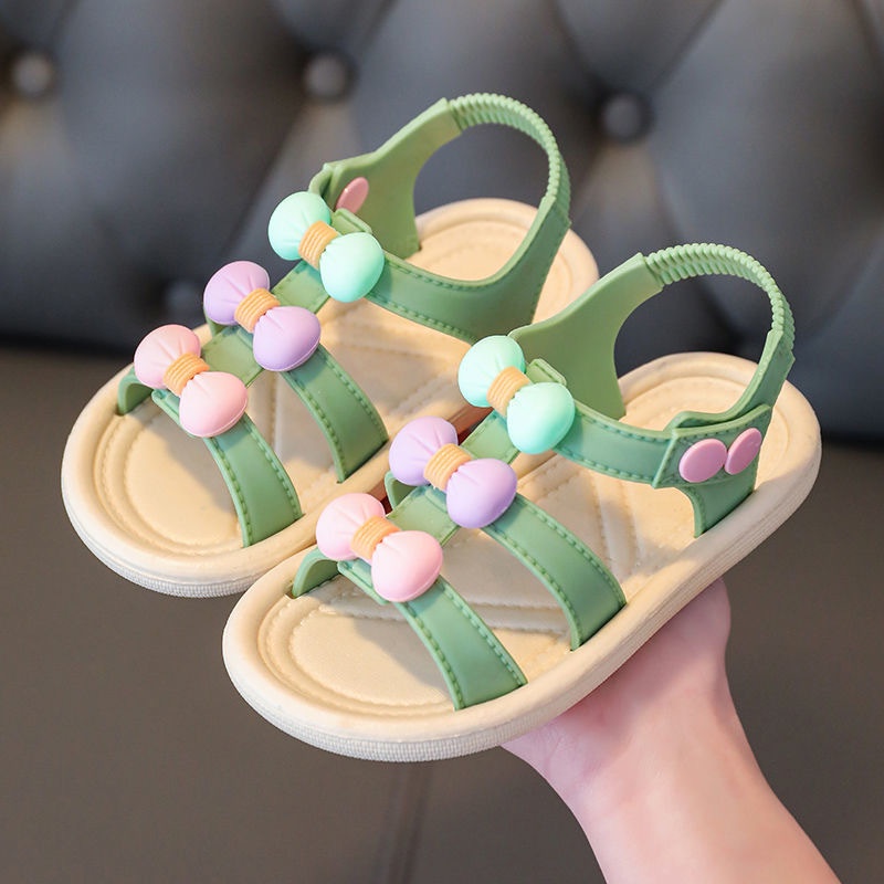 LittleAaron PILLOW RIBBON 688+2 Sandal Anak Perempuan Bahan Karet Model Lucu 2-5 Tahun Import Sport Termurah Sendal Bayi Anak Cewek Cowok