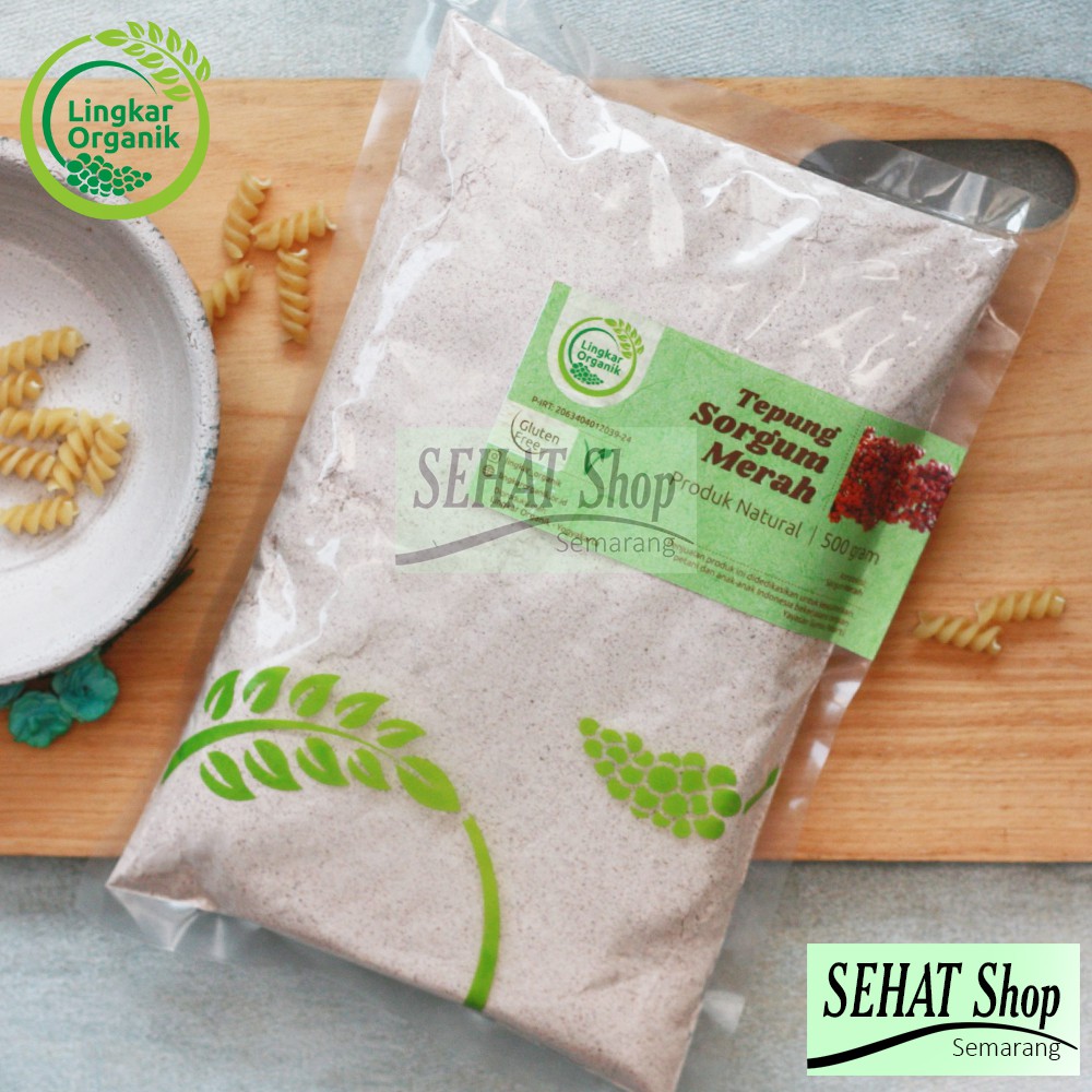 

Lingkar Organik Tepung Sorgum Merah Organik 500gr