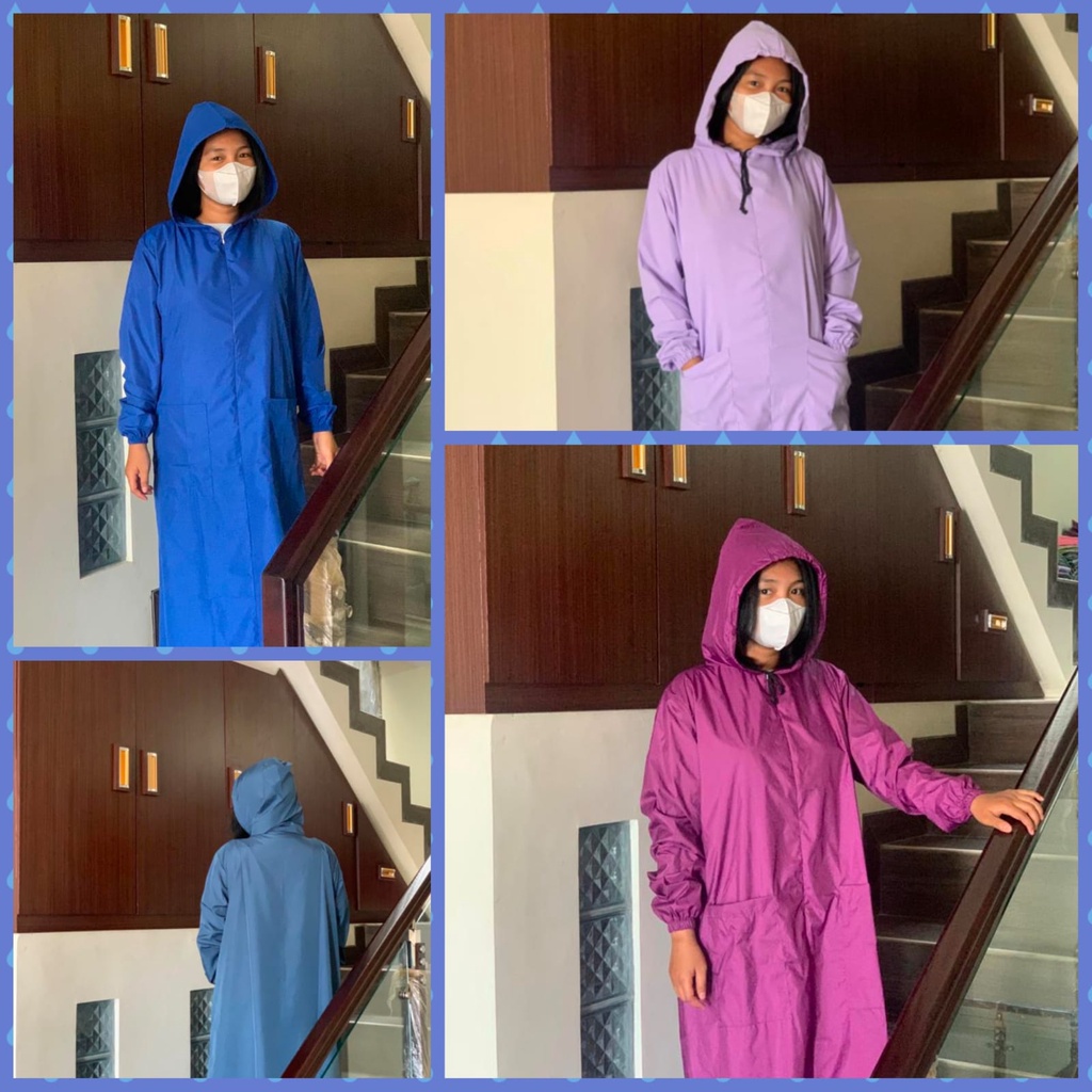 Baju hazmat pelindung/Gamis APD/Waterproof/Mayer Premium