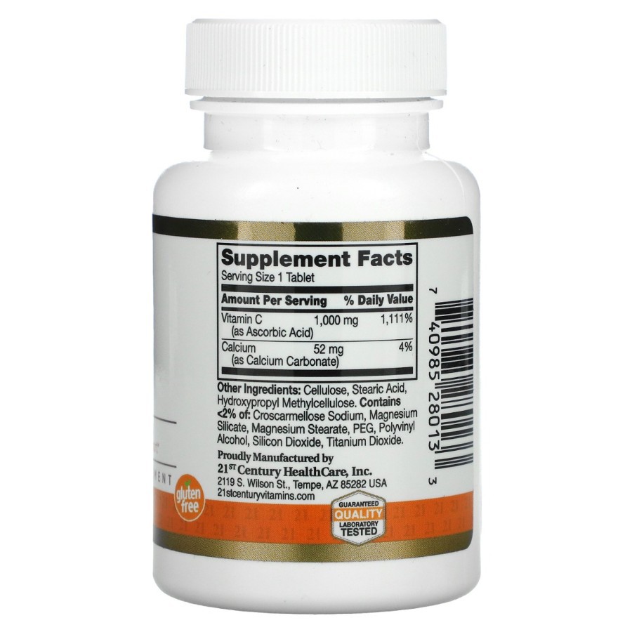 CALIFORNIA 21ST CENTURY VITAMIN C 1,000MG 60 TABLETS