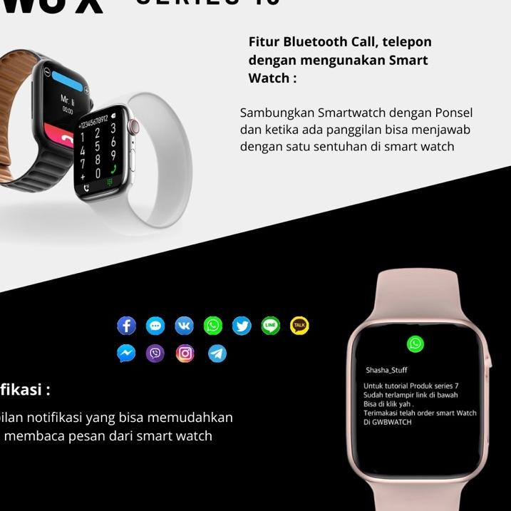codeEe3E8-- BERGARANSI✅IWO 13 PROFOR WIRELESS CHARGER( IOS&ANDROID BISA TELEPON & GANTI WALLPAPER)SM