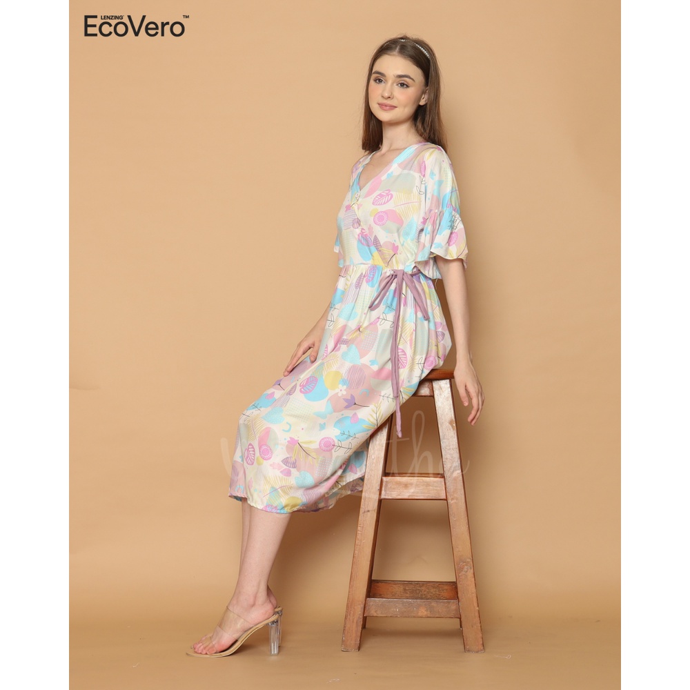 vSamantha - Dress Kimono Ecovero Misae Lavender