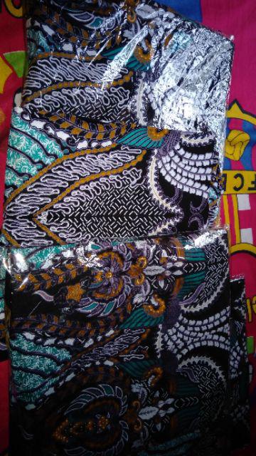 Batik Couple Pria Wanita Motif Madu