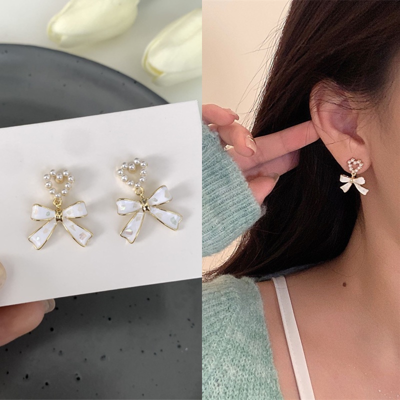 Anting Tusuk Gantung Desain Hatipita Untuk Wanita