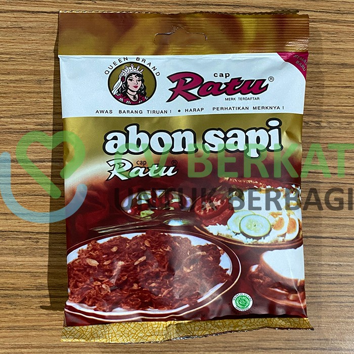 

ABON- ABON SAPI CAP RATU 90G -MAKANAN-KERING.