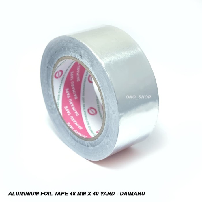 

Dijual Aluminium Foil Tape 48 Mm X 40 Yard - Daimaru Gilaa!!!