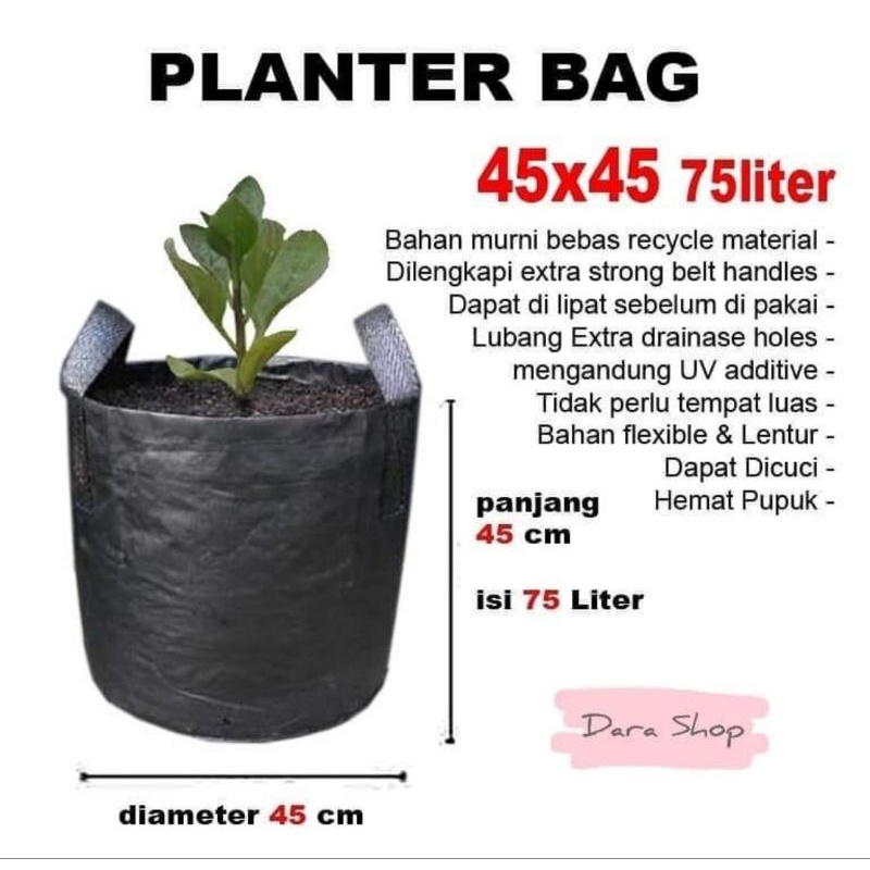 Planterbag / Pot Terpal 45×45 (75L)