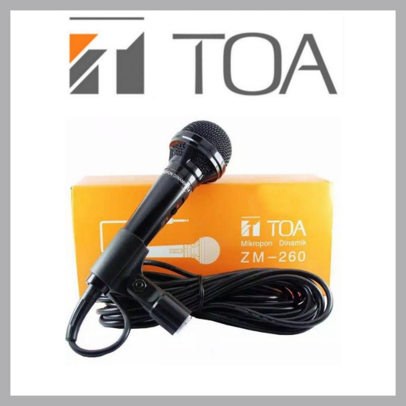 Microphone kabel TOA ZM-260 / ZM260 / ZM 260 Original