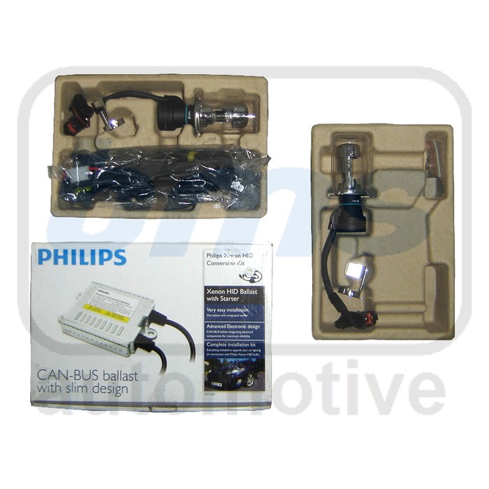 Lampu Philips Xenon HID Conversion Kit H7 12V 35W 6000K + Ballast