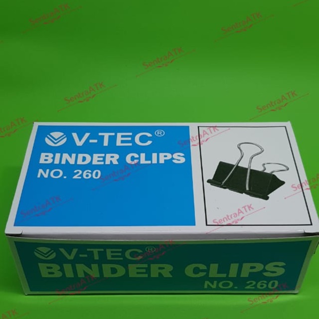 

V-TEC Binder Klip no 260 (12pcs)