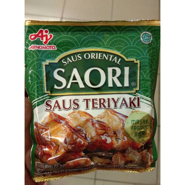 

Aj Saori saus teriyaki 22ml