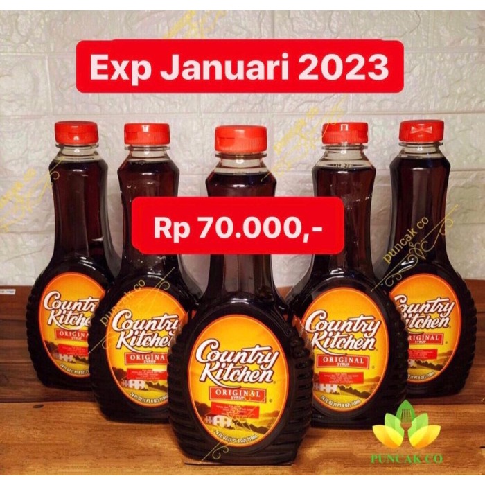 

Maple Syrup Country Kitchen 710 Ml / sirup jagung / Corn Syirup