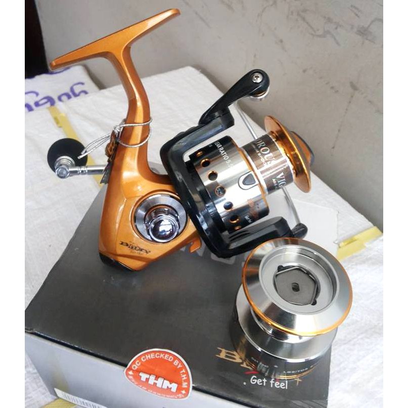 Reel Pancing Blood Trinos FB 4000 Double Spool 11 Bearing