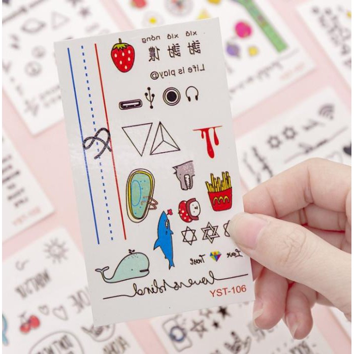 

STIKER TATO ANAK MOTIF LUCU - YST-105