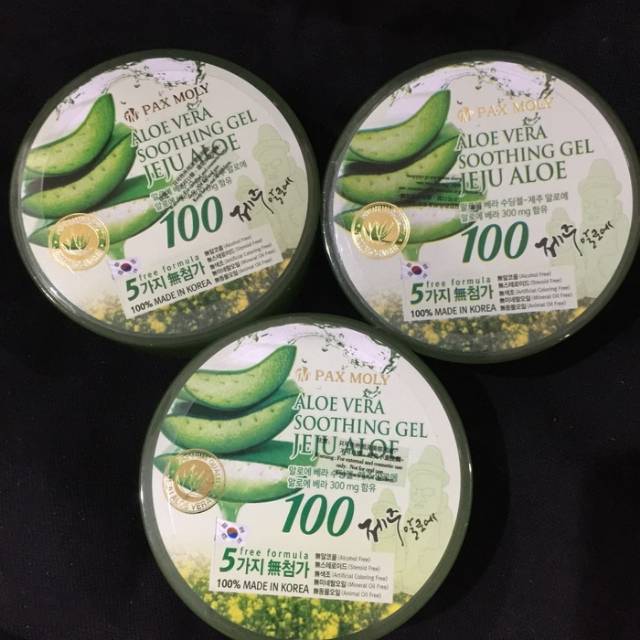 PAX MOLY ALOE VERA SHOOTHING GEL 100%