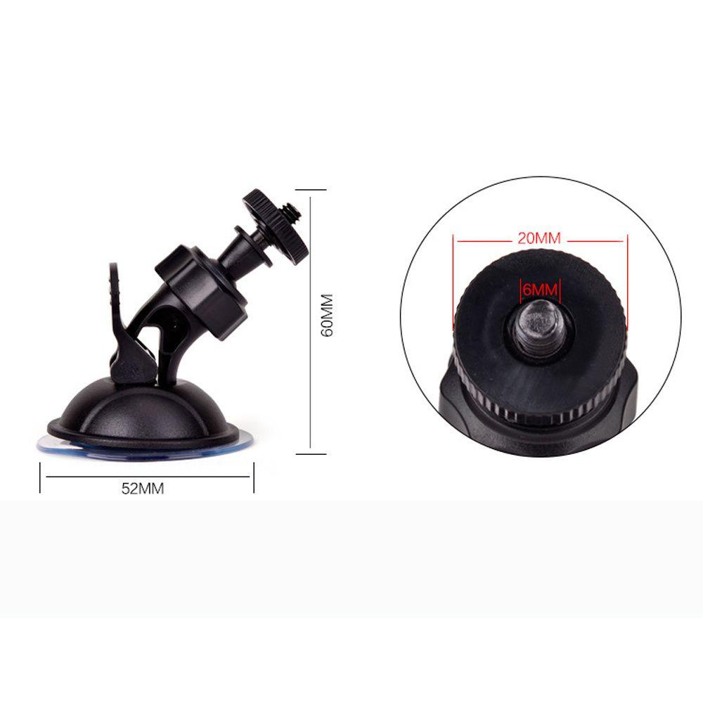 TOP Dash Cam Holder Camera Stand Holder Mount Menyerap Ke Kaca Depan Mobil Dipasang