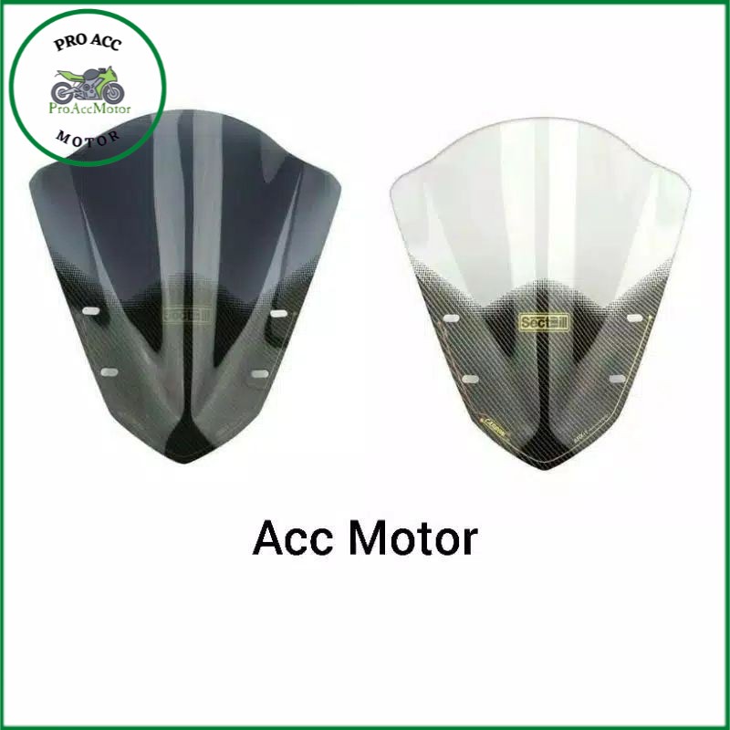 visor windshield ALL NEW yamaha AEROX CONNECTED 2021 Murah