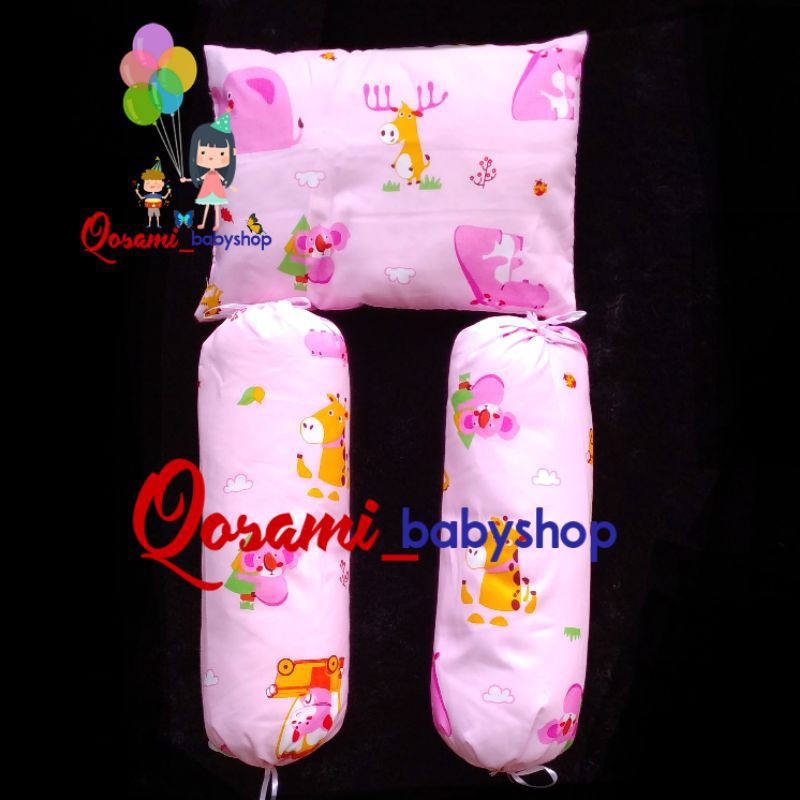 JESSI 1 Set Bantal Guling Bayi Warna SNI