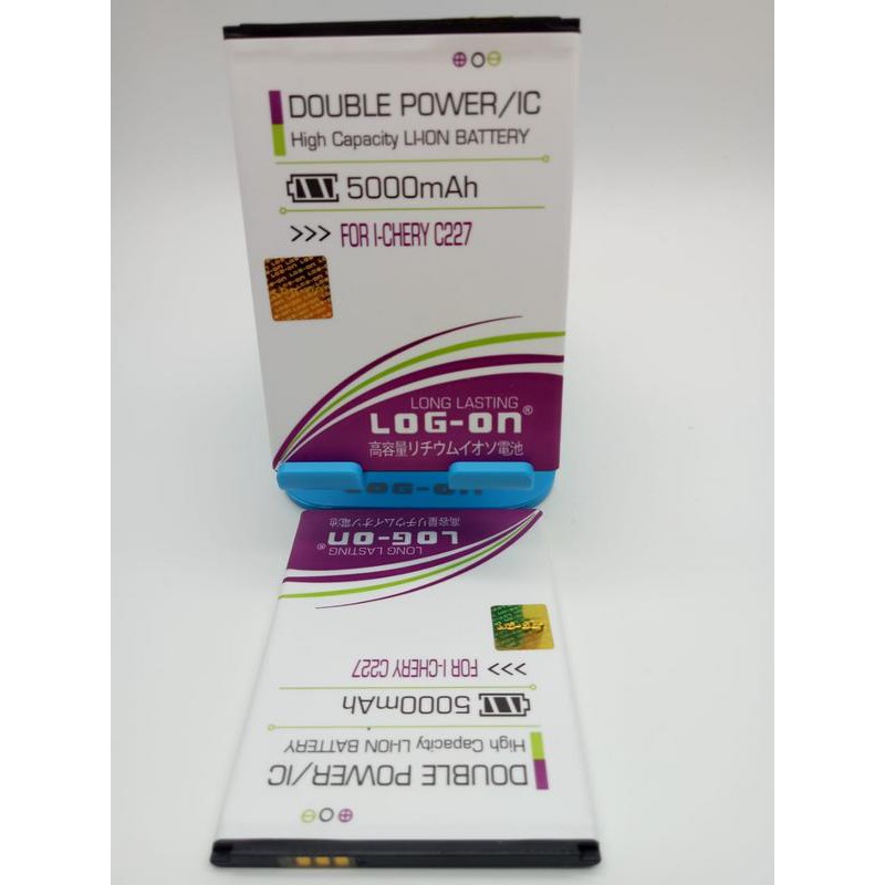 Battery Batre Baterai Double Power Logon icherry I-Cherry C227