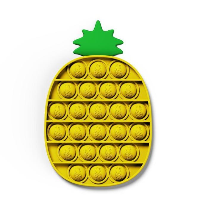 Pop It Fidget Toy Popit Bubble Mainan 