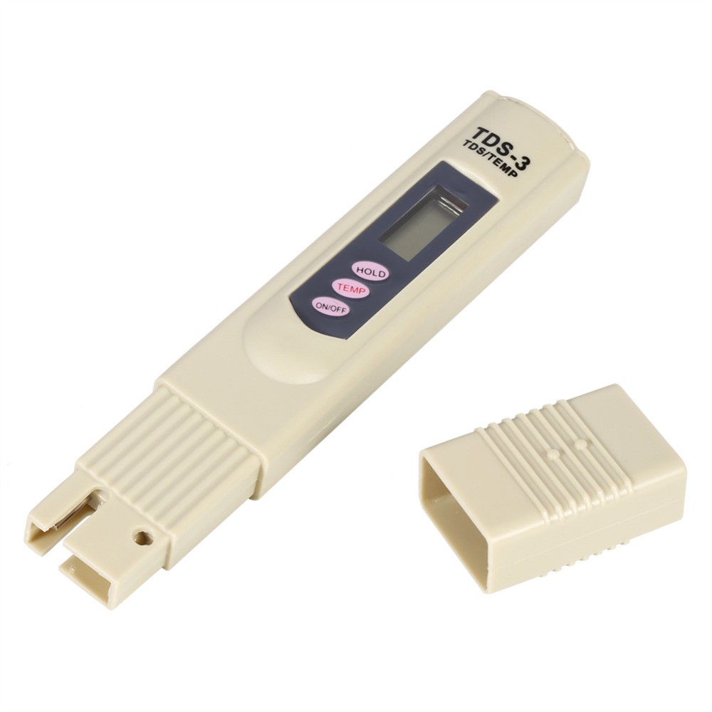 TDS Meter - Alat Ukur Kualitas Air / Hidroponik TDS-3 TDS3 Ppm Temp