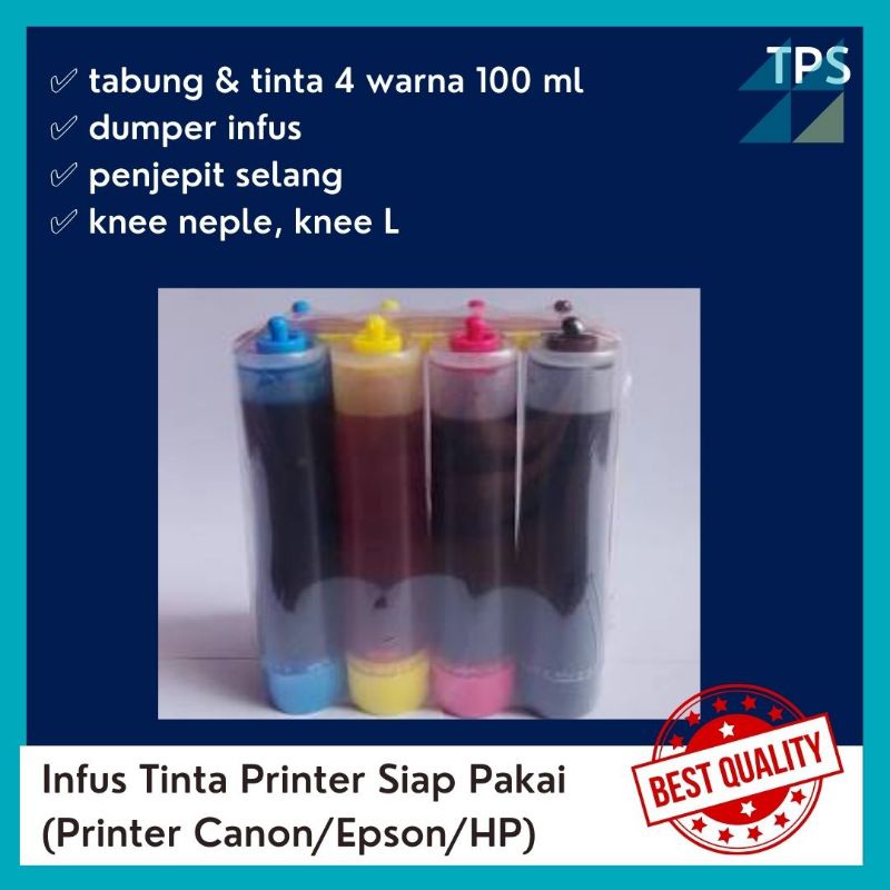 Infus Printer Siap Pakai (Canon/Epson/HP)