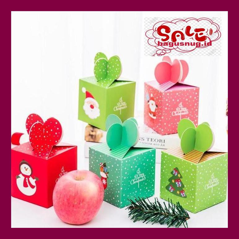 

Perlengkapan Natal -Ty- Kotak Natal, Box Souvenir Kado Natal, Kotak Cookies Cokelat Permen 790Natt