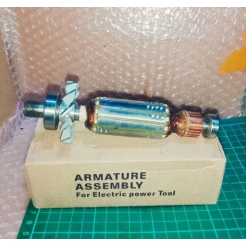 ARMATURE ASSEMBLY ANGKER MESIN TRIMER/ ROTOR N 3701