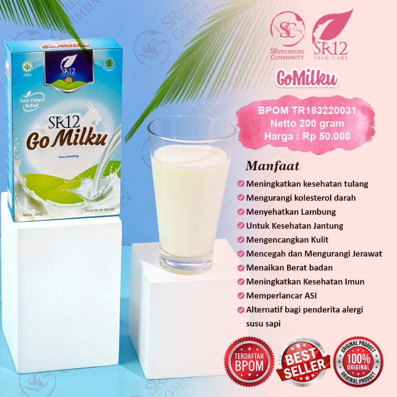 

GoMilku SR12 SUSU ETAWA SEJUTA MANFAAT