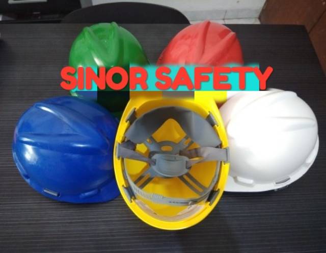 Helm Safety Proyek V Guard Lengkap dengan Tali Dagu Kualitas Premium SNI